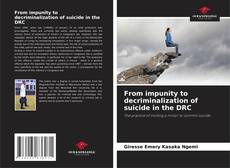 Portada del libro de From impunity to decriminalization of suicide in the DRC