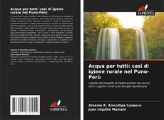 Capa do livro de Acqua per tutti: casi di igiene rurale nel Puno-Perù 