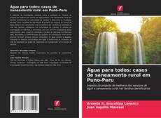 Portada del libro de Água para todos: casos de saneamento rural em Puno-Peru