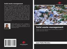 Couverture de Solid waste management