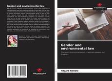 Bookcover of Gender and environmental law
