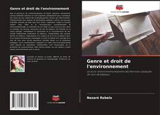 Buchcover von Genre et droit de l'environnement