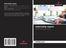 Internship report的封面