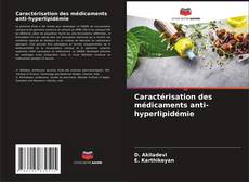 Capa do livro de Caractérisation des médicaments anti-hyperlipidémie 