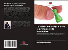 Buchcover von Le statut du français dans le primaire et le secondaire
