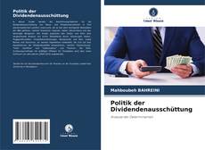 Politik der Dividendenausschüttung kitap kapağı