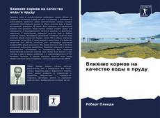 Buchcover von Влияние кормов на качество воды в пруду
