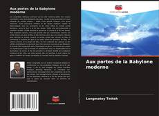 Buchcover von Aux portes de la Babylone moderne