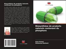 Copertina di Biosynthèse de produits naturels contenant du phosphore