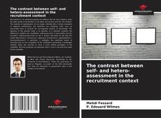 Buchcover von The contrast between self- and hetero-assessment in the recruitment context