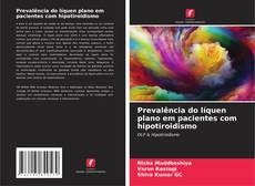 Portada del libro de Prevalência do líquen plano em pacientes com hipotiroidismo