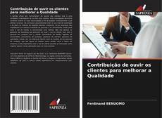 Buchcover von Contribuição de ouvir os clientes para melhorar a Qualidade