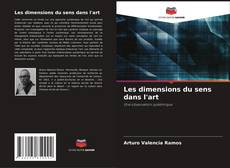 Copertina di Les dimensions du sens dans l'art