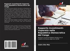 Rapporto investimenti-risparmio nella Repubblica Democratica del Congo的封面