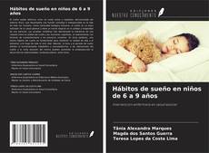 Portada del libro de Hábitos de sueño en niños de 6 a 9 años