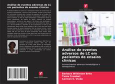 Portada del libro de Análise de eventos adversos de LC em pacientes de ensaios clínicos