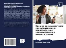 Buchcover von Низшие органы местного самоуправления и подразделения здравоохранения нижнего уровня