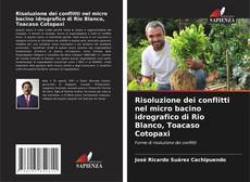 Portada del libro de Risoluzione dei conflitti nel micro bacino idrografico di Rio Blanco, Toacaso Cotopaxi