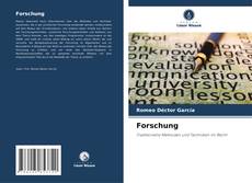 Bookcover of Forschung