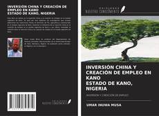 Copertina di INVERSIÓN CHINA Y CREACIÓN DE EMPLEO EN KANO ESTADO DE KANO, NIGERIA