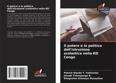 Portada del libro de Il potere e la politica dell'istruzione scolastica nella RD Congo