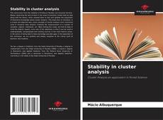 Copertina di Stability in cluster analysis