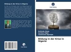 Bookcover of Bildung in der Krise in Nigeria