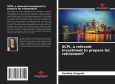 Buchcover von SCPI, a relevant investment to prepare for retirement?
