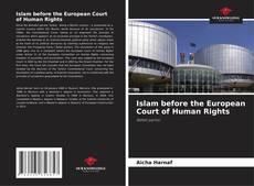 Capa do livro de Islam before the European Court of Human Rights 