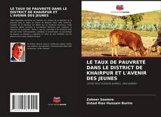 LE TAUX DE PAUVRETÉ DANS LE DISTRICT DE KHAIRPUR ET L'AVENIR DES JEUNES的封面
