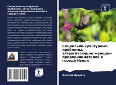 Buchcover von Социально-культурные проблемы, затрагивающие женщин-предпринимателей в городе Ньери