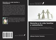 Bookcover of Derecho a la vida familiar y comunitaria