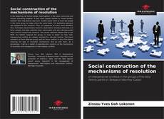Social construction of the mechanisms of resolution kitap kapağı