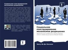 Социальное конструирование механизмов разрешения kitap kapağı