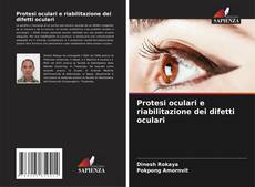 Capa do livro de Protesi oculari e riabilitazione dei difetti oculari 