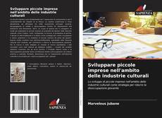 Sviluppare piccole imprese nell'ambito delle industrie culturali kitap kapağı