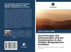 Bookcover of Auswirkungen des Klimawandels und der Katastrophen in den Städten Bangladeschs ermitteln