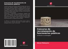 Portada del libro de Concurso de recrutamento de funcionários públicos