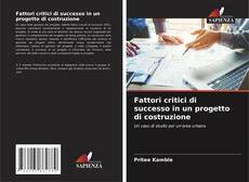 Buchcover von Fattori critici di successo in un progetto di costruzione