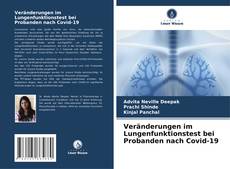 Capa do livro de Veränderungen im Lungenfunktionstest bei Probanden nach Covid-19 