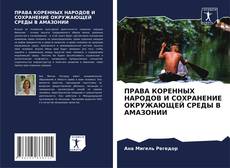 Buchcover von ПРАВА КОРЕННЫХ НАРОДОВ И СОХРАНЕНИЕ ОКРУЖАЮЩЕЙ СРЕДЫ В АМАЗОНИИ