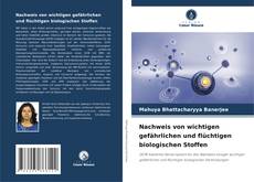 Bookcover of Nachweis von wichtigen gefährlichen und flüchtigen biologischen Stoffen