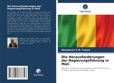 Copertina di Die Herausforderungen der Regierungsführung in Mali