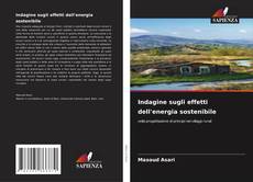 Bookcover of Indagine sugli effetti dell'energia sostenibile