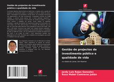 Couverture de Gestão de projectos de investimento público e qualidade de vida