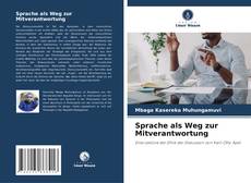 Capa do livro de Sprache als Weg zur Mitverantwortung 