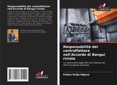 Couverture de Responsabilità del contraffattore nell'Accordo di Bangui rivisto