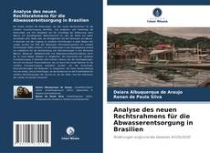 Capa do livro de Analyse des neuen Rechtsrahmens für die Abwasserentsorgung in Brasilien 