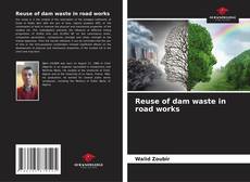 Buchcover von Reuse of dam waste in road works