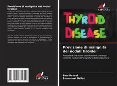Buchcover von Previsione di malignità dei noduli tiroidei